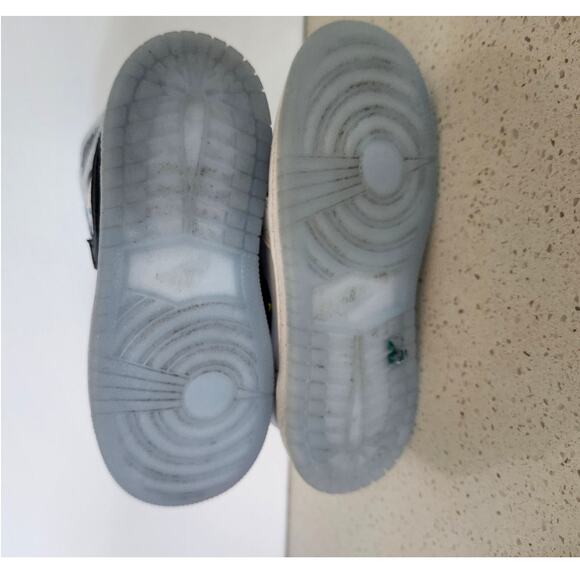 Jordan 1 Mid Ice Blue Toddler Size 10C New DV1338-104 Air Jordan Mid Baby - Picture 4 of 7